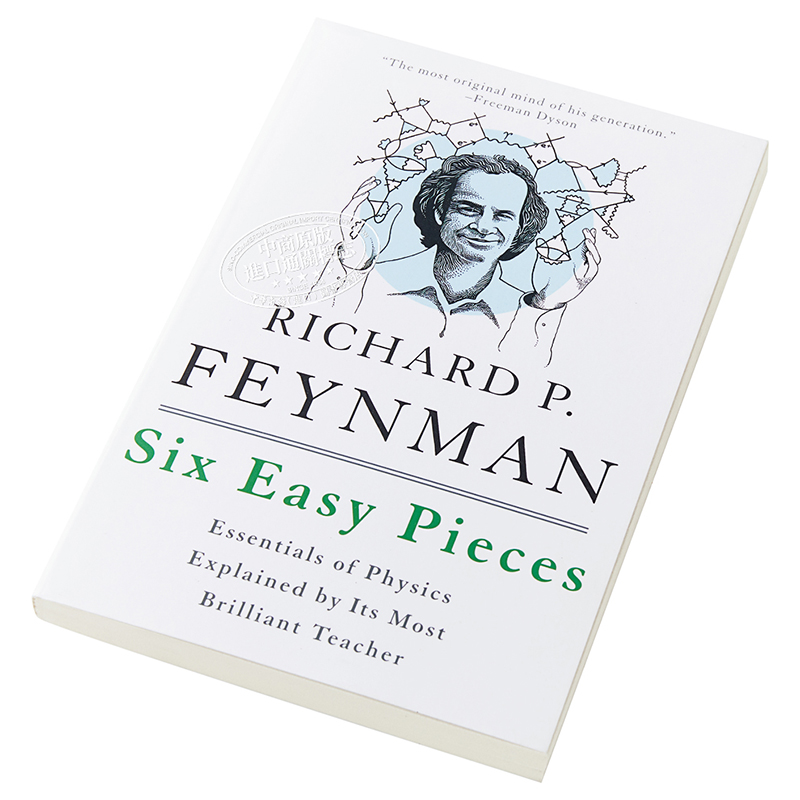 现货 费曼讲物理：入门（第4版） 英文原版 Six Easy Pieces 理查德·费曼 Richard P. Feynman【中商原版】 - 图1