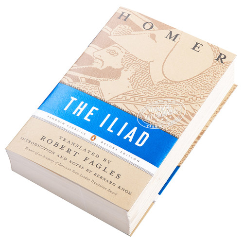 预售 荷马史诗 伊利亚特 企鹅经典豪华版 毛边本 The Iliad Homer 英文原版 可搭奥德赛 The Odyssey - 图1
