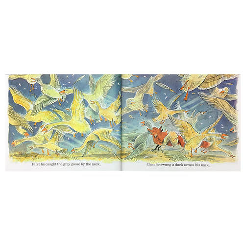 【中商原版】狐狸夜游记 英文原版 The Fox Went Out on a Chilly Night 凯迪克银奖 获奖故事绘本 3-8岁 - 图2
