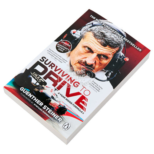 根瑟 施泰纳自传 Surviving to Drive 疾速争胜 世界一级方程式赛车书 英文原版 Guenther Steiner F1赛车书籍 - 图0