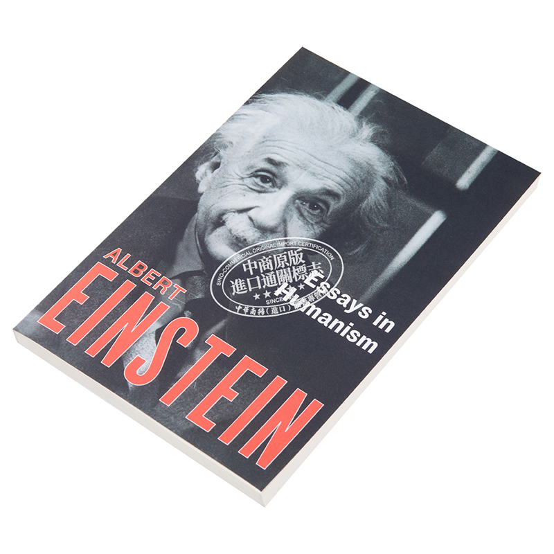 现货 【中商原版】爱因斯坦：人文主义文集 英文原版 Essays in Humanism Albert Einstein - 图1