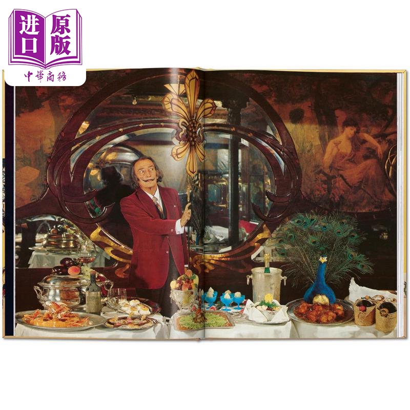 预售 Dalí. Les D?ners De Gala 进口艺术 达利:卡拉的晚宴 Taschen【中商原版】 - 图0