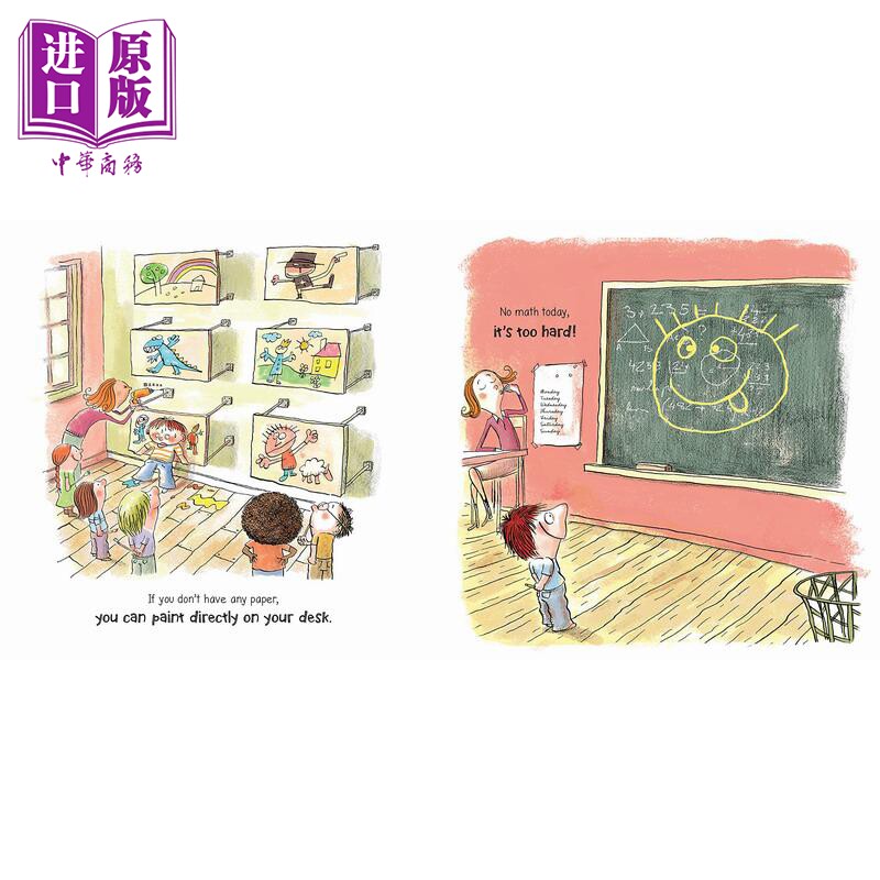老师不会说的事 All the Things a Teacher Will Never Say英文原版 儿童绘本 搞笑趣味图画书 精装绘本 进口童书【中商原版】