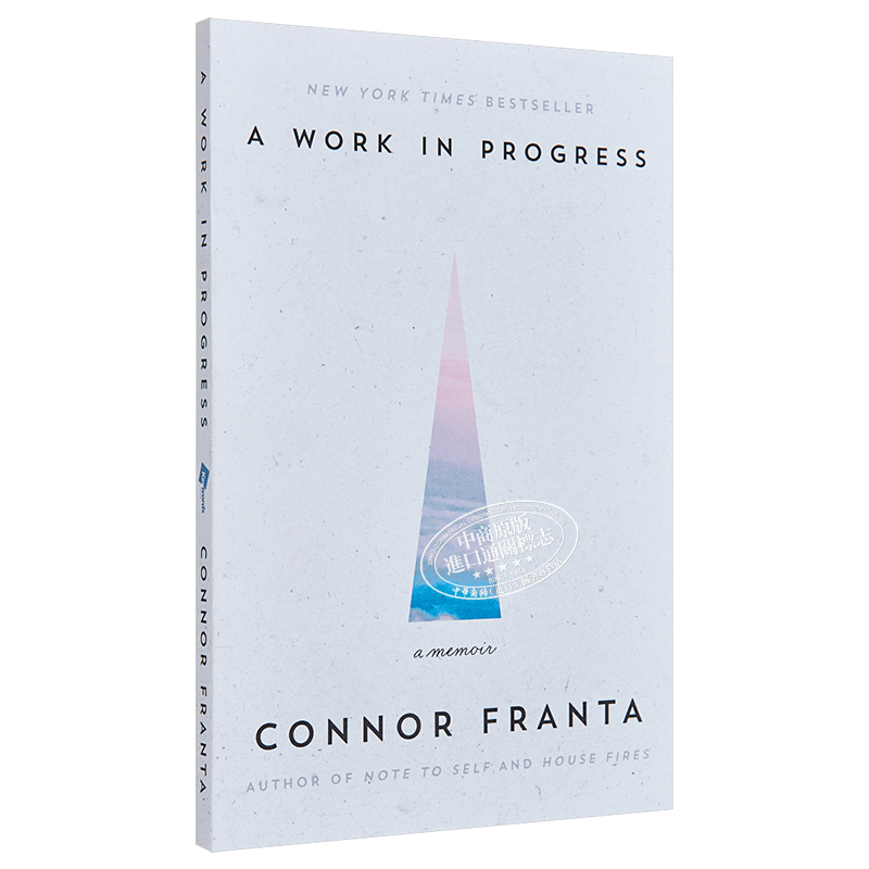 现货 【中商原版】油管红人自传英文原版 Connor Franta a Work in Progress - 图3