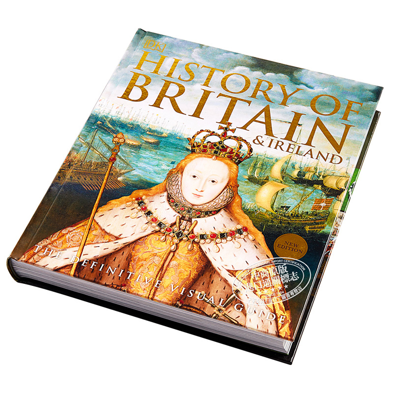 现货 DK-History of Britain and Ireland: The Definitive Visual Guide 英文原版 图解英国和爱尔兰历史【中商原版】 - 图1