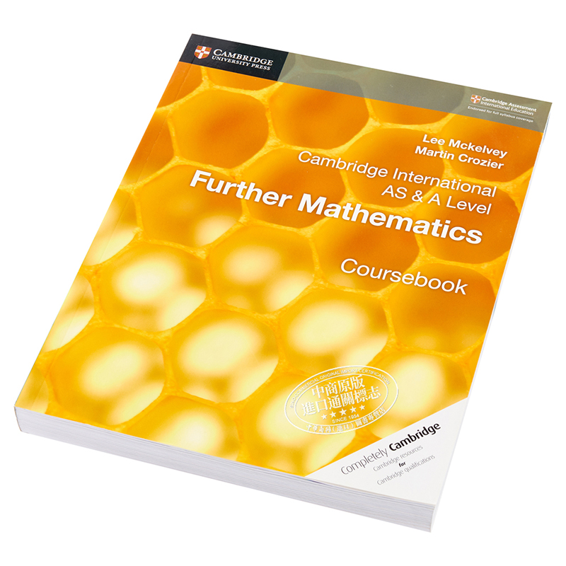 预售 Cambridge International AS& A Level Further Mathematics Coursebook英文原版剑桥国际教材：高级数学【中商原版】-图1