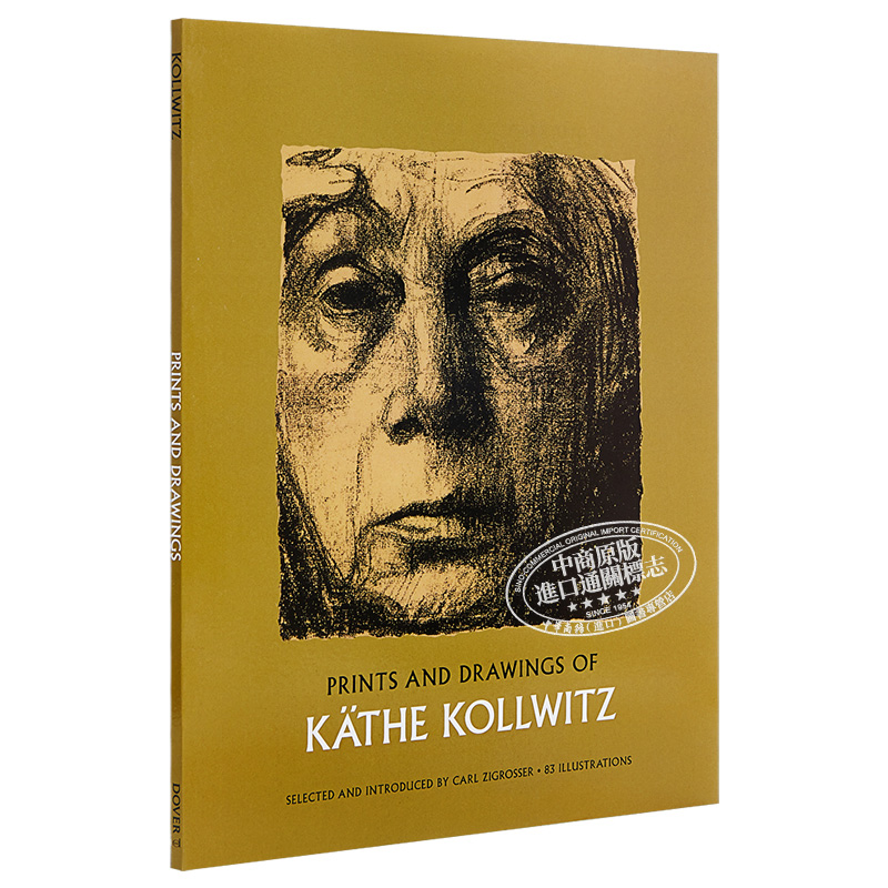 现货 Kathe Kollwitz柯勒惠支 Prints&Drawings进口艺术版画绘画作品【中商原版】-图3