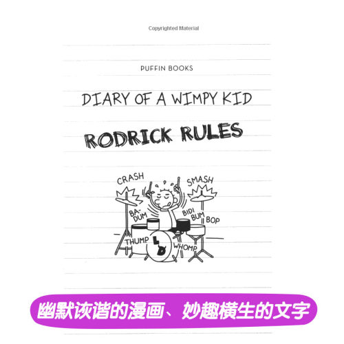 现货新14册小屁孩日记1-14 Diary Of A Wimpy Kid#1-14英文原版系列章节书英版儿童文学小屁孩日记插图童书【中商原版】-图1