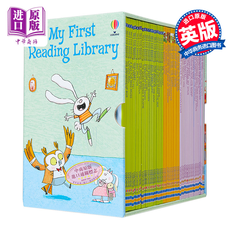 我的第一个图书馆50册 Usborne My First Reading Library英文原版分级经典阅读 初级章节书 尤斯伯恩儿童读物英语绘本故事书 - 图0