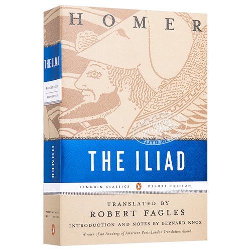 预售 荷马史诗 伊利亚特 企鹅经典豪华版 毛边本 The Iliad Homer 英文原版 可搭奥德赛 The Odyssey - 图3
