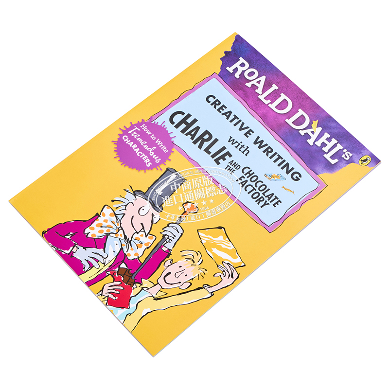 预售 Roald Dahl Creative Writing with Charlie and the Chocolate Factory 罗尔达写作能力 查理和巧克力工场 童书【中商原版】 - 图1