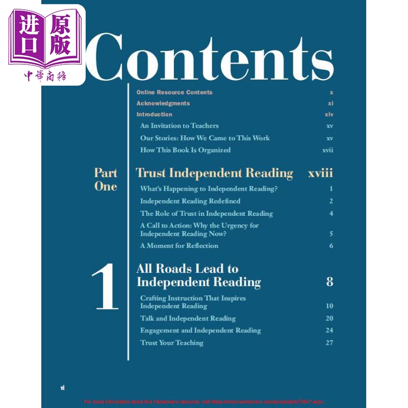 现货 美国海尼曼教师提升系列 Heinemann Trusting Readers Powerful Practices for Independent Reading - 图0