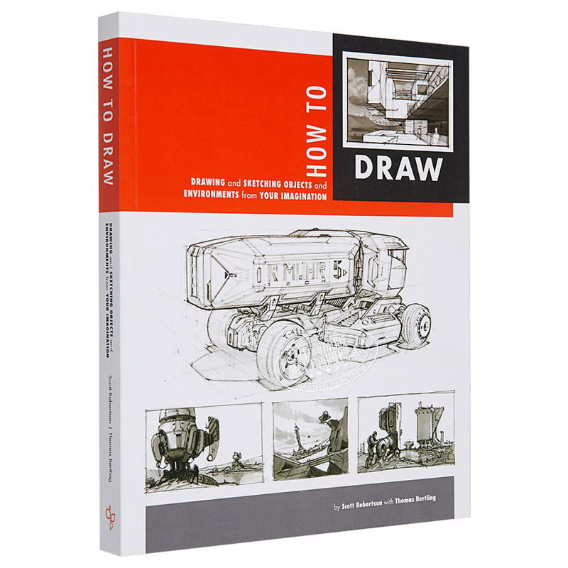 现货 How to Draw进口艺术产品概念手绘教程英文原版国际工业设计教程产品设计【中商原版】_虎窝淘