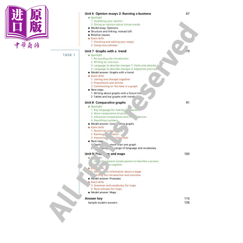 现货 IELTS Advantage Writing Skills  Delta Exam Preparation雅思考试提高写作技巧 英文原版进口教材教辅参考书【中商原版】 - 图1