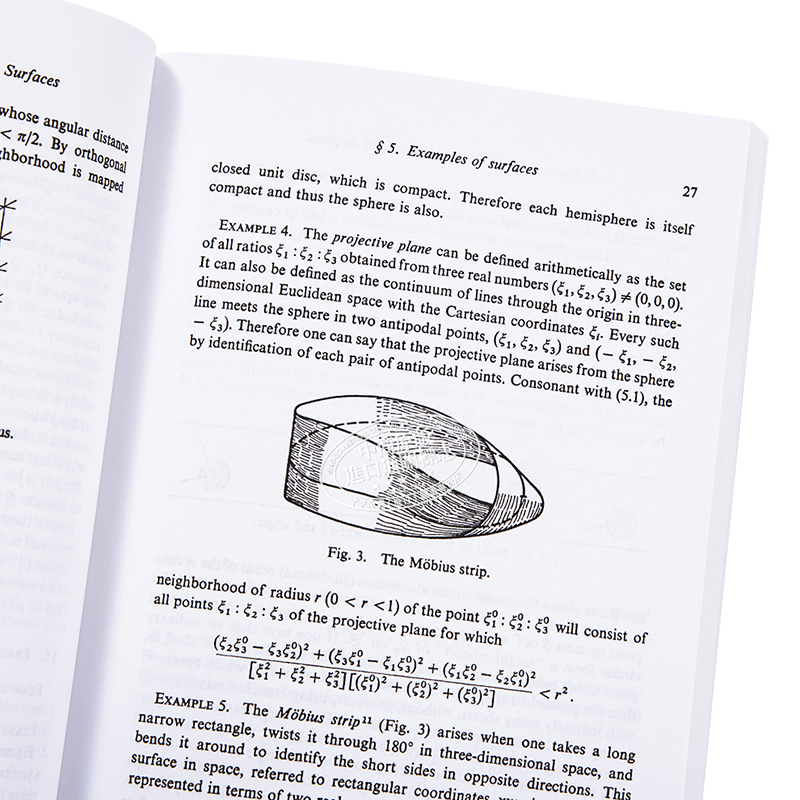 现货 【中商原版】黎曼曲面的概念（第三版）英文原版 Concept of Riemann Surface Hermann Weyl 数学科普书籍 - 图2