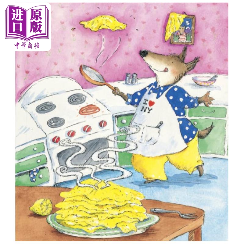 Mr Wolf's Pancakes 老狼先生的煎饼 英文原版进口图书 动物故事图画书 儿童故事绘本 亲子读物 精品童书儿童读物【中商原版? - 图0