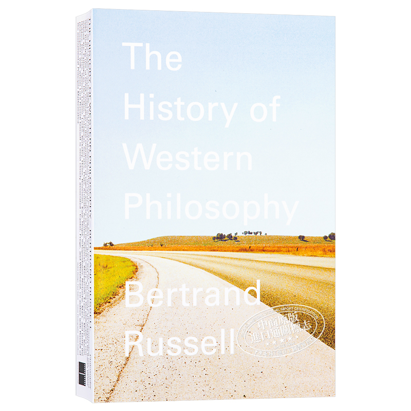 西方哲学史英文原版 History of Western Philosophy Russell诺贝尔文学奖罗素著西方哲学发展史哲学知识读物世界经典著?-图3