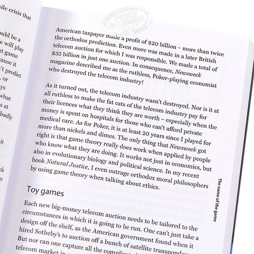 预售 博弈论 牛津通识读本 英文原版 Game Theory : A Very Short Introduction 经济管理 Oxford University Press Ken Binmore - 图2