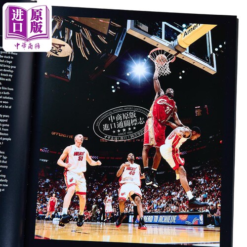 场边 NBA40年 英文原版 Courtside 40 Years of NBA Photography Nathaniel Butler 纳撒尼尔 巴特勒【中商原版】 - 图1