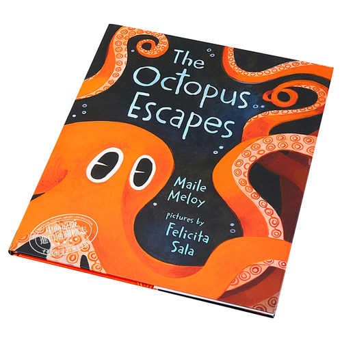 安徒生插画家得主 Felicita Sala新书：八爪鱼大逃亡 The Octopus Escapes 名家绘本 精装 3~6岁 英文原版【中商原版】 - 图1