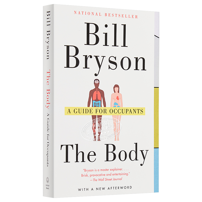 现货人体简史你的身体30亿岁了英文原版 The Body A Guide for Occupants比尔布莱森 BILL BRYSON万物简史作者【中商原版】-图3