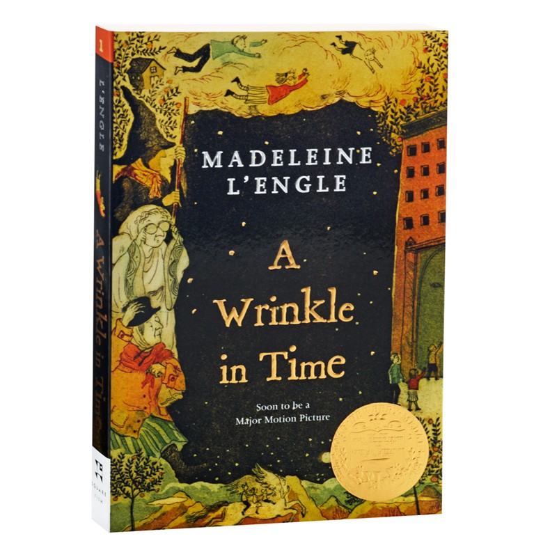 现货 【中商原版】A Wrinkle In Time 时间的皱折皱纹 儿童文学 纽伯瑞金奖 科幻 梅格时空大冒险暑期推荐 安徒生文学奖 740L - 图0