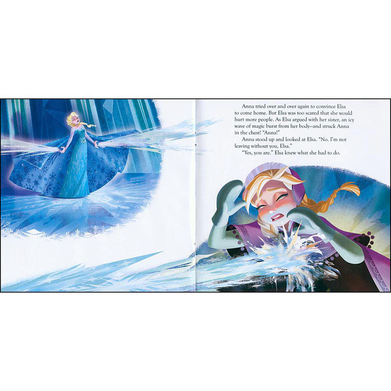 现货 英文原版 Frozen Read-Along Storybook(CD) 冰雪奇缘 迪士尼独立阅读系列 有声读物 阅读学习英语辅助图画书 带CD故事书 - 图2