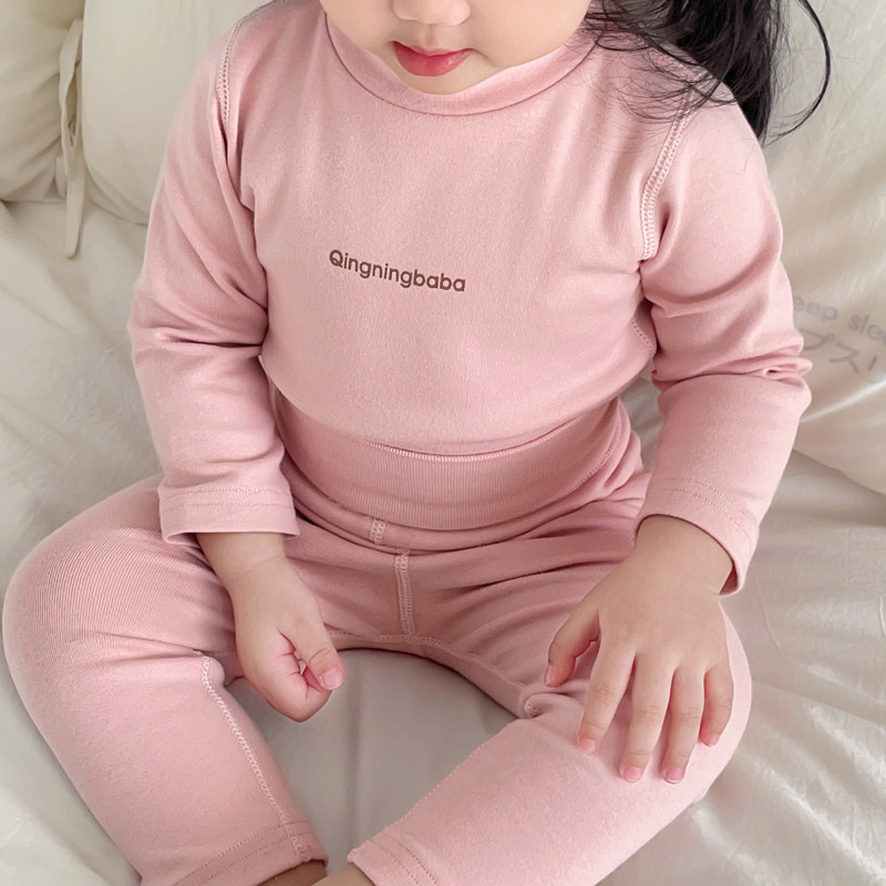 宝宝秋衣套装纯棉半高领婴儿高腰护肚秋裤儿童保暖内衣男女童睡衣,淘宝优惠券,粉丝福利购,淘宝优惠卷