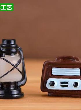 怀旧微缩迷你相机录音机行李箱