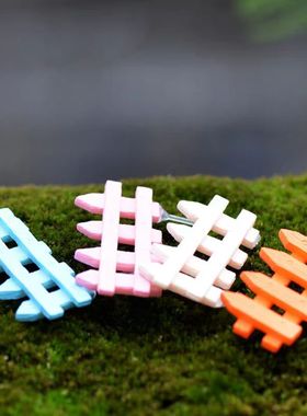 微景观创意田园插栏装饰盆栽摆件