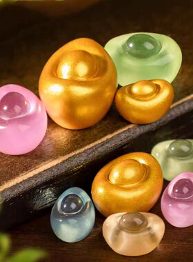 微景观创意微缩仿真小元宝摆件