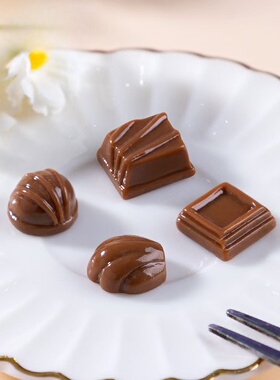 创意仿真巧克力食玩迷你造景摆件