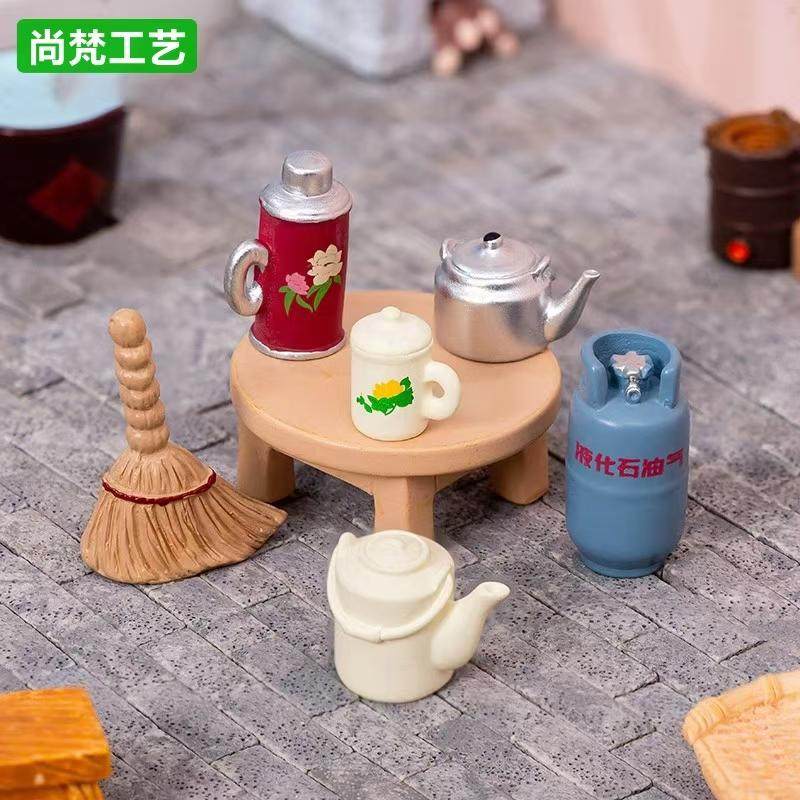 微景观复古年代怀旧生活用品微缩模型 娃娃屋diy装饰品配件小摆件,淘宝优惠券,粉丝福利购,淘宝优惠卷