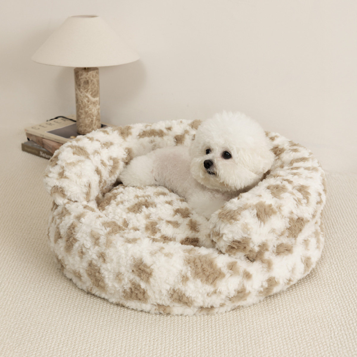 chichipaws环抱狗窝宠物毛绒窝垫中小型犬狗床秋冬季睡垫可拆洗,淘宝优惠券,粉丝福利购,淘宝优惠卷