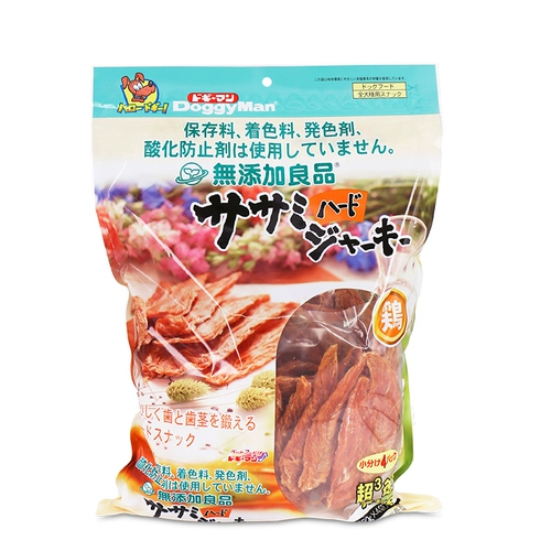 Doggyman Dogge Man -весь кусок оригинальной куриной маленькой груди, не добавляя мясные резкие награды, тренирующие награды, закуски собаки, закуски для собак