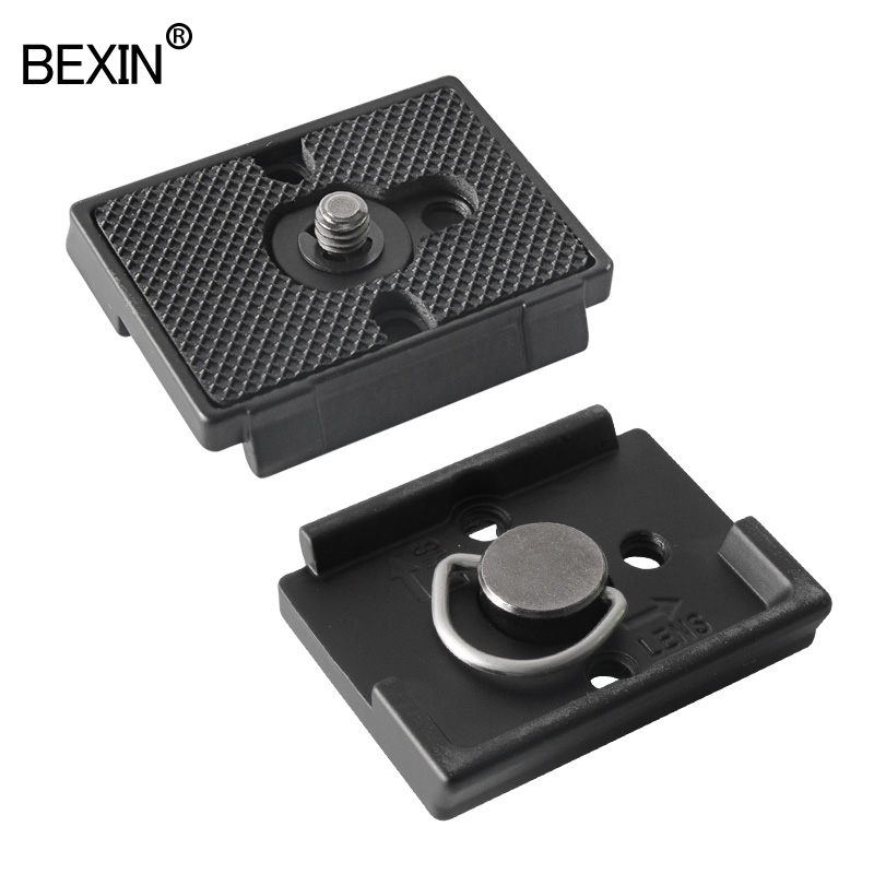 曼富图快装夹座套装通用独脚架三脚架云台496RC498RC2 804RC2快拆 - 图3