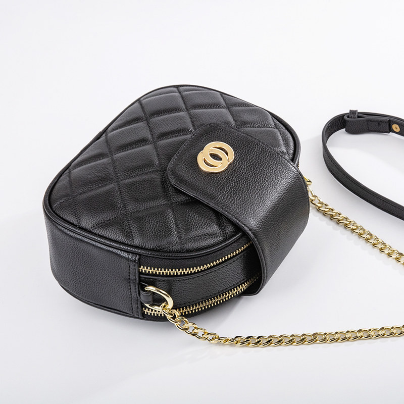 2020新款潮真皮女士大容量ck链条包 度兰尼女士包袋