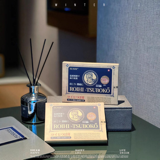 SUSIR镇痛温感贴止痛贴腰间盘突出膝盖颈椎疼痛通用型78枚装