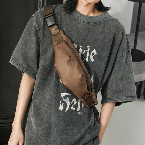 Ретро модная нагрудная сумка, трендовая сумка на одно плечо, рюкзак, поясная сумка, в корейском стиле