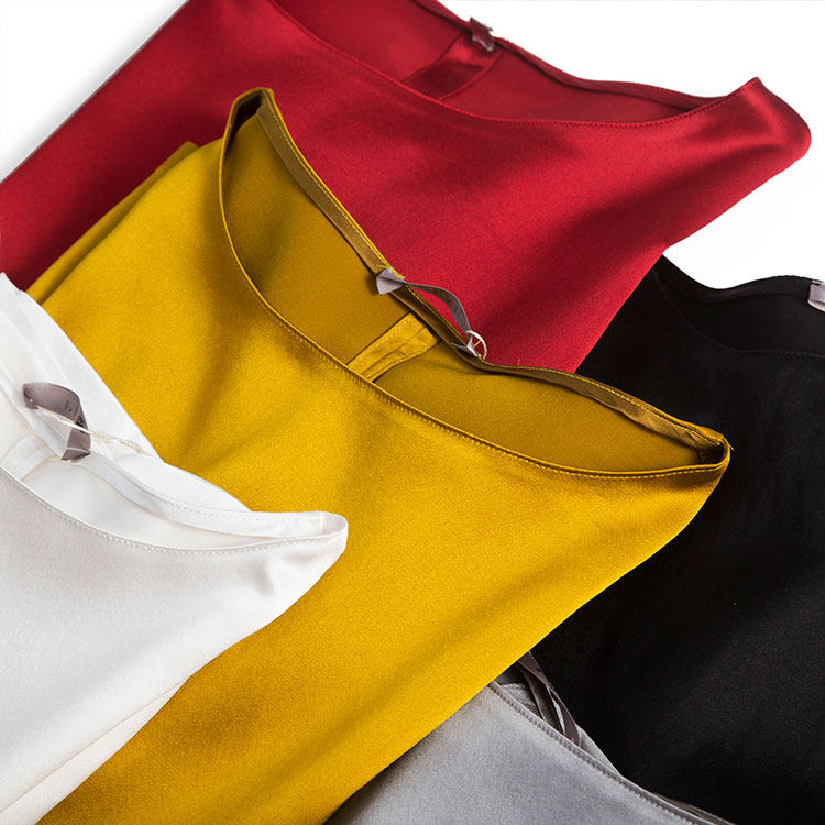 丝滑裸感she华高ji重磅30姆米衬衫 丝念物语T恤