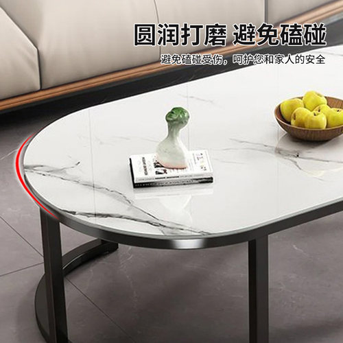 2026新款轻奢茶几客厅家用小户型出租屋轻便茶桌简约现代阳台茶台 - 图2
