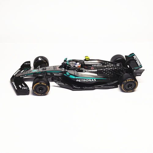 比美高1:43奔驰AMG F1 W16方程式赛车2025仿真合金汽车模型金属车 - 图3