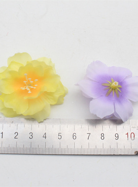 ins风手工仿真樱花簪花配饰
