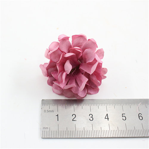 DIY手工花环材料 仿真绣球花头 欧式复古菊花 森系手作配件 - 图2