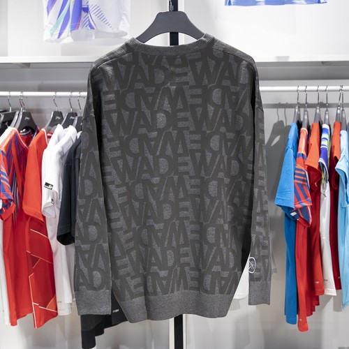 李宁男子毛衣2024冬季新款韦德系列宽松套头无帽编织衫AMBU053 - 图0