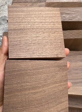 清仓处理黑胡桃木料方块北美DIY