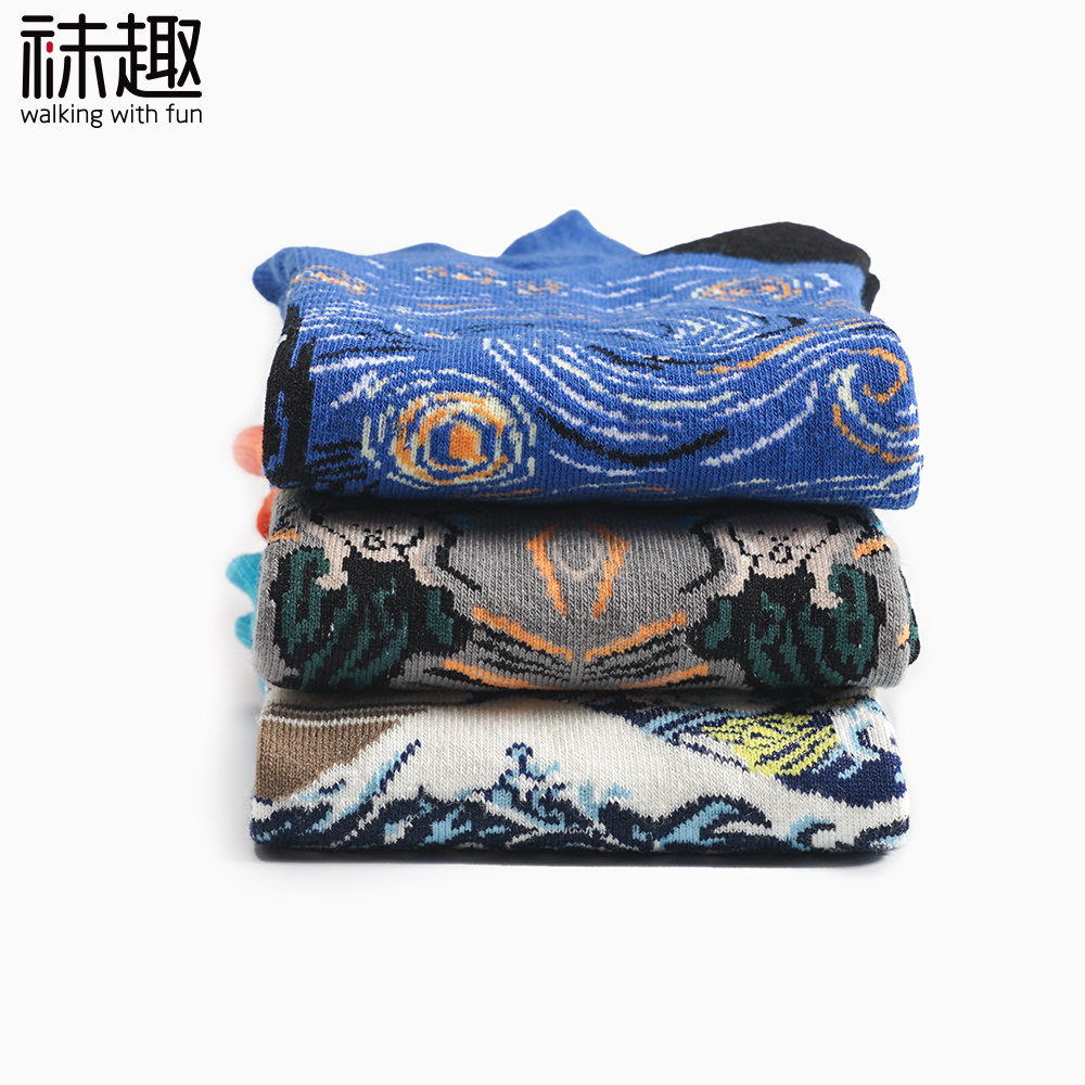 男士运动潮ins低帮个性短筒男短袜 袜趣短袜/打底袜/丝袜/美腿袜