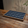 24 grid ring hairpin Buddha amulet display storage tray