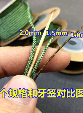 DIY禔绵2mm吊坠中国结手绳佛珠线
