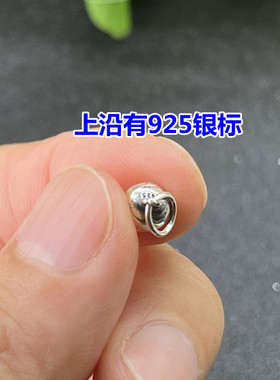 S925纯银祥云太阳会响铃铛吊坠